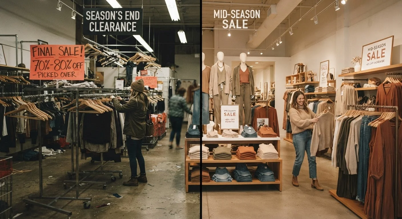 End-of-Season vs. Mid-Season Sales: What the Discounts Are Actually Telling You