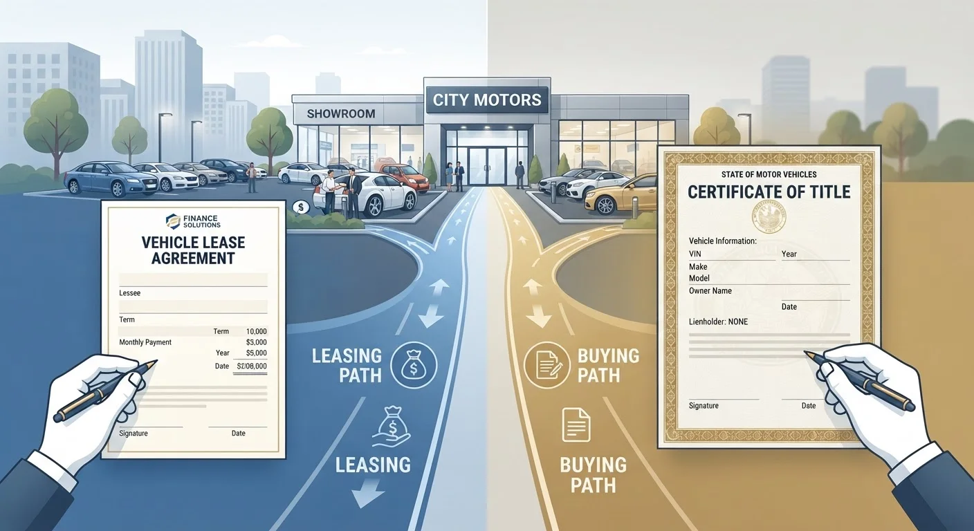 Leasing vs. Buying: Matching the Right Approach to Your Situation