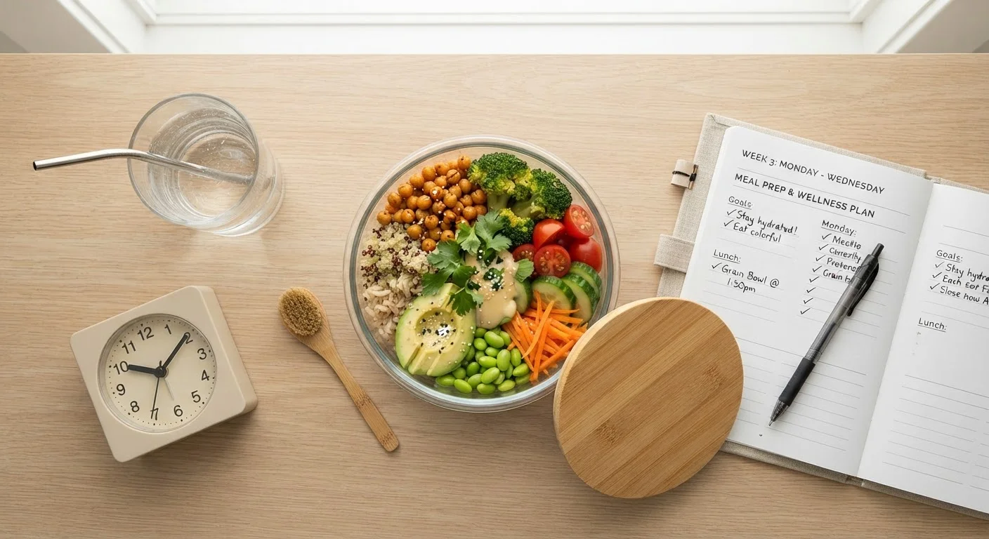 Meal Timing, Portion Habits, and Hydration: Building a Routine That Sticks