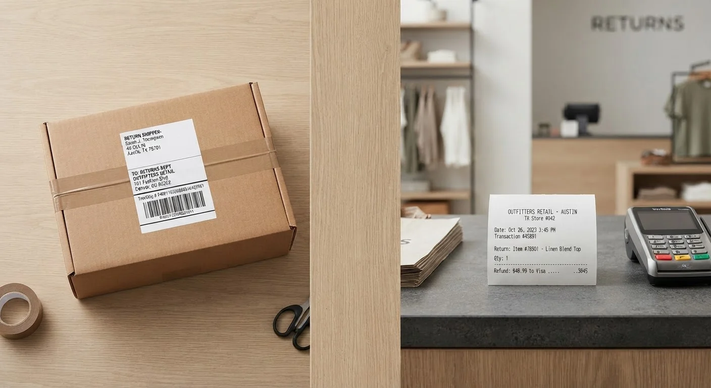 Online Return Policies vs In-Store Returns: What Shoppers Often Get Wrong
