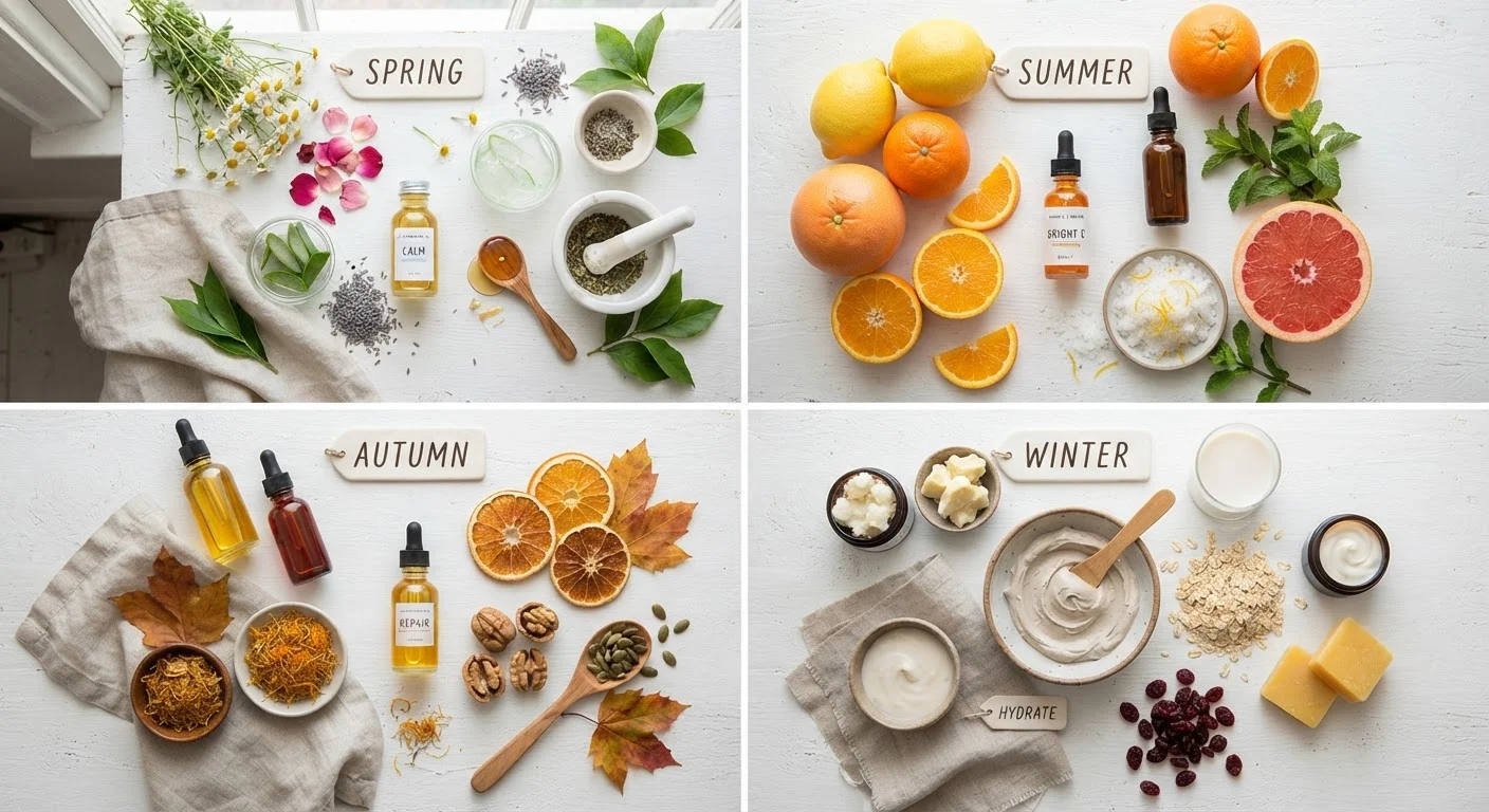 Seasonal Skin Shifts: Adapting Your Natural Routine Year-Round