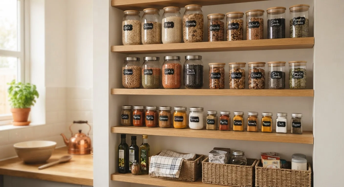 The Building-Block Pantry: Ingredients That Make Weekly Prep Faster